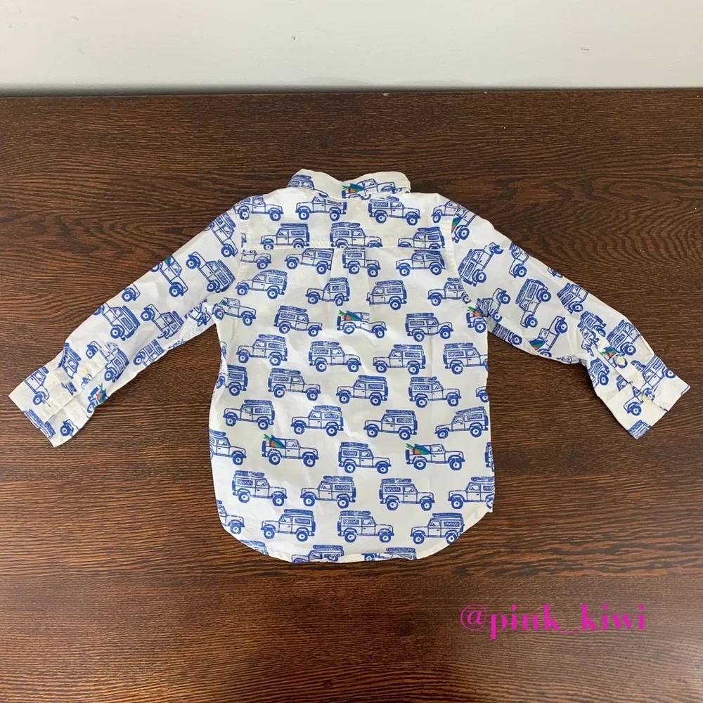 Baby Gap Toddler Printed Button Down Shirt
